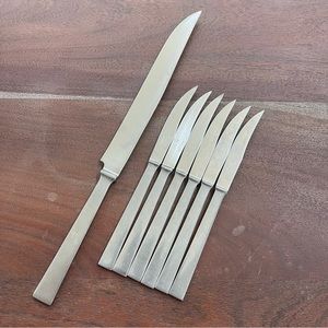 Vintage VIENNA stainless Steel pizza knife set